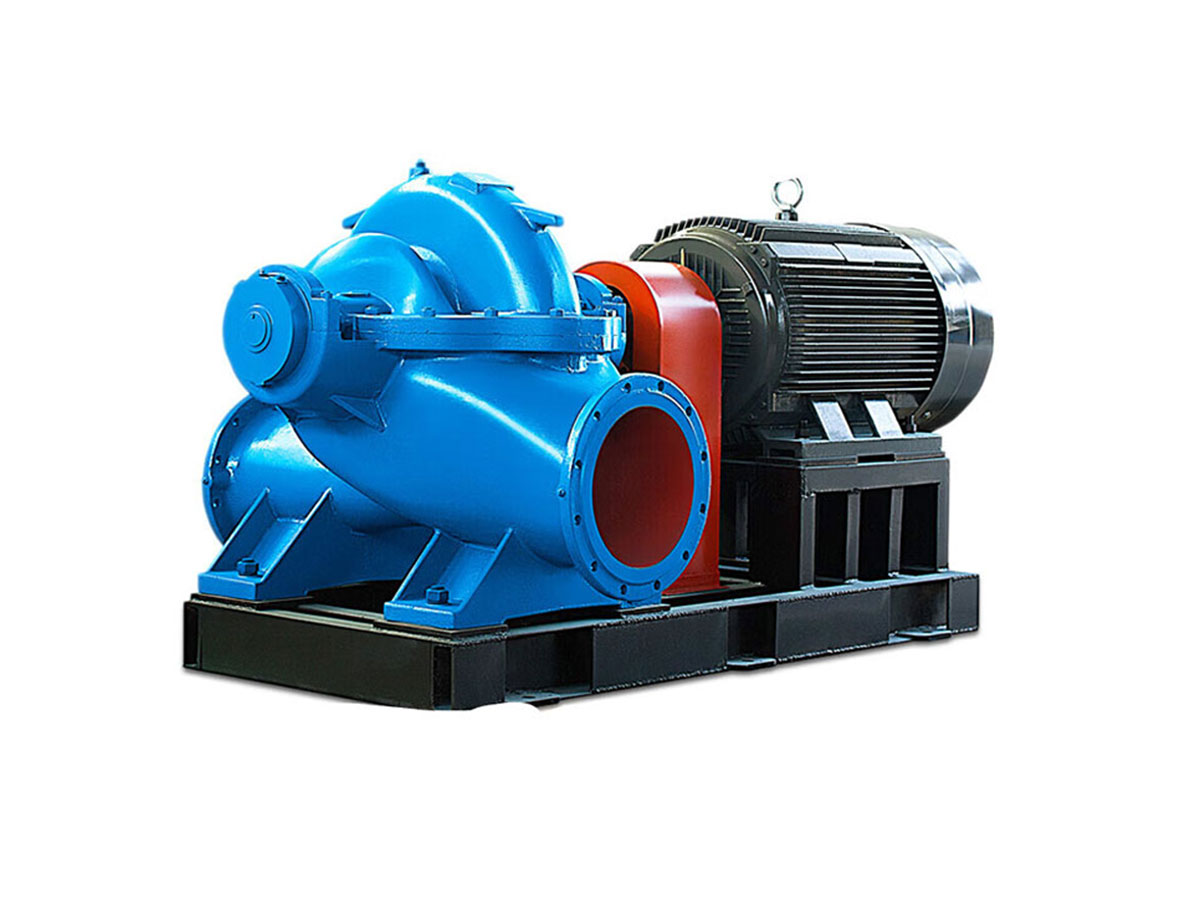 Single stage double suction centrifugal pump