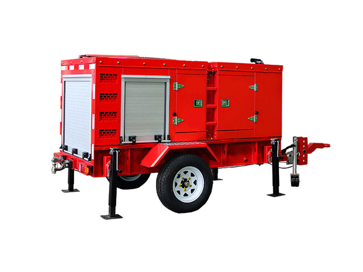 Explosion-proof emergency rescue pump truck